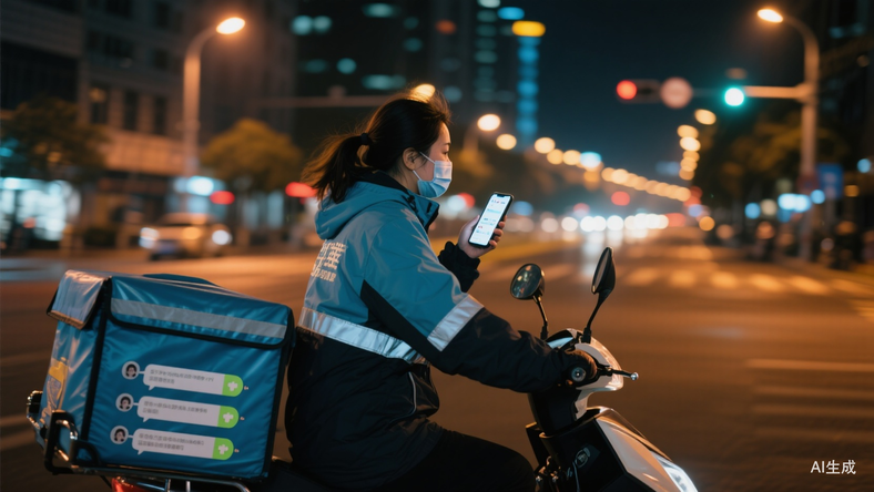 “200元陪我?”00后女外卖员连收57条骚扰信息后报警,专家:安全制度亟需完善